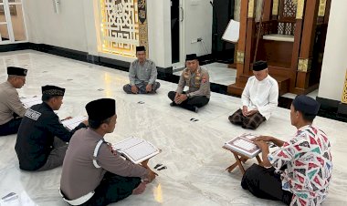 Kapolresta-Sidoarjo-Harap-Anggotanya-Semangat-Tadarus-Al-Qur'an